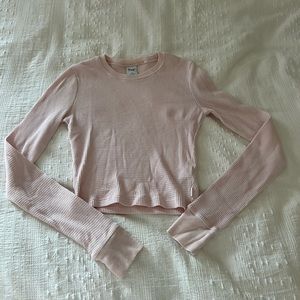 Tna ribbed long sleeve shirt